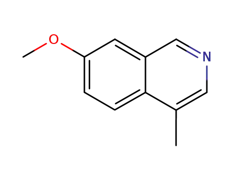 Isoquinoline, 7-methoxy-4-methyl- (9CI)