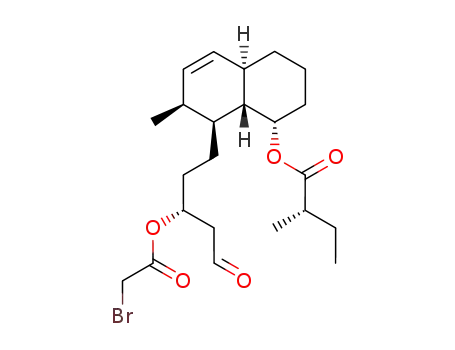 (S)-2-Methyl-butyric acid (1S,4aR,7S,8S,8aS)-8-[(R)-3-(2-bromo-acetoxy)-5-oxo-pentyl]-7-methyl-1,2,3,4,4a,7,8,8a-octahydro-naphthalen-1-yl ester