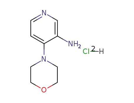 Morpholine, 4-(3-amino-4-pyridyl)-, dihydrochloride