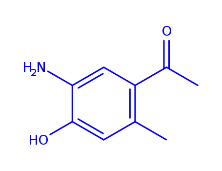 아세토페논, 5-아미노-4-하이드록시-2-메틸-(5CI)