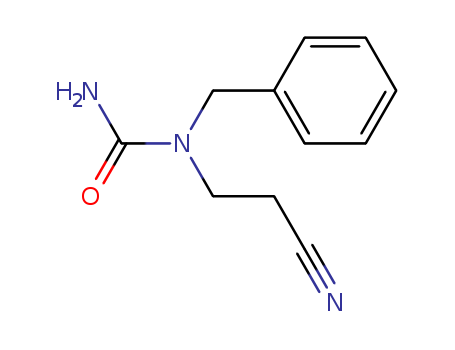Urea,N-(2-cyanoethyl)-N-(phenylmethyl)- cas  717-73-7