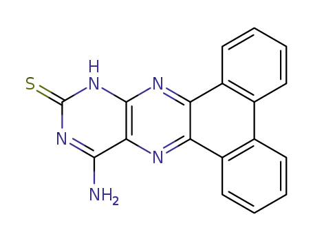 Phenanthro(9,10-g)pteridine-11-thiol, 13-amino-