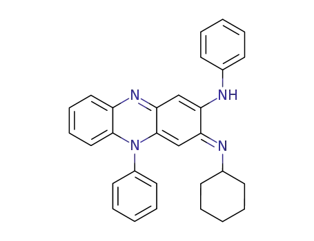 2-Phenazinamine, 3-(cyclohexylimino)-3,5-dihydro-N,5-diphenyl-