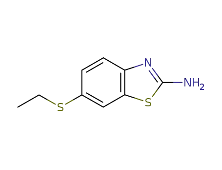 2-Benzothiazolamine,6-(ethylthio)-(9CI)
