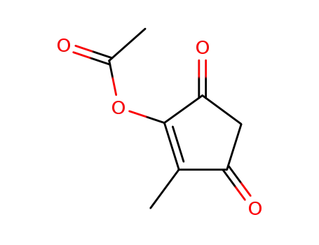 3-Acethoxy-2-methyl-cyclopent-2-en-1,4-dion