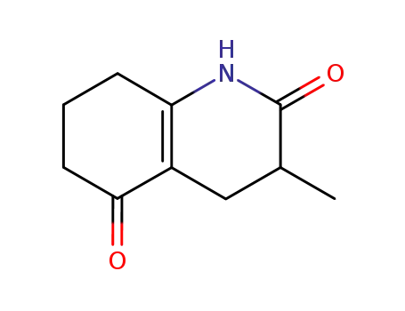 Molecular Structure of 77903-18-5 (3-METHYL-1,3,4,5,7,8-HEXAHYDRO-2,6-QUINOLINEDIONE)