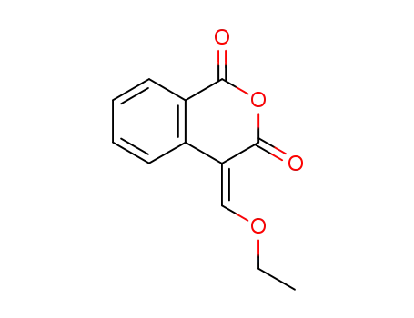 Molecular Structure of 78364-06-4 (4-ETHOXYMETHYLENE-ISOCHROMAN-1,3-DIONE)
