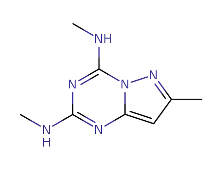 2,4-Bis(methylamino)-7-methylpyrazolo(1,5-a)-s-triazine