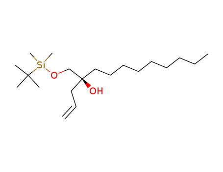 1-Tridecen-4-ol, 4-[[[(1,1-dimethylethyl)dimethylsilyl]oxy]methyl]-, (4S)-