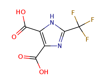 1H-Imidazole-4,5-dicarboxylic acid, 2-(trifluoromethyl)-
