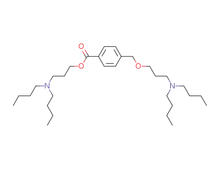 Molecular Structure of 78329-90-5 (3-(dibutylamino)propyl 4-{[3-(dibutylamino)propoxy]methyl}benzoate)