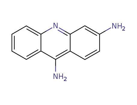 Molecular Structure of 951-80-4 (acridine-3,9-diamine)
