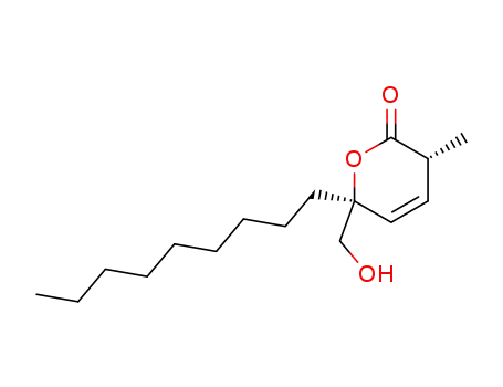 (3R,6S)-6-Hydroxymethyl-3-methyl-6-nonyl-3,6-dihydro-2H-pyran-2-one