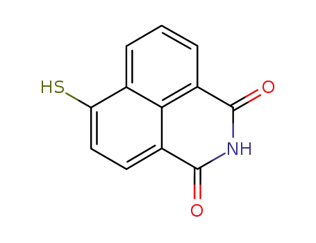 Molecular Structure of 781-18-0 (6-sulfanyl-1H-benzo[de]isoquinoline-1,3(2H)-dione)
