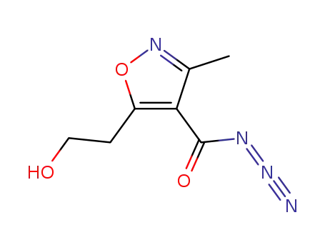 5-(2-Hydroxy-ethyl)-3-methyl-isoxazole-4-carbonyl azide