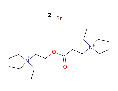 triethyl-[3-oxo-3-[2-(triethylazaniumyl)ethoxy]propyl]azanium dibromide