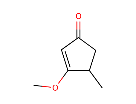 Molecular Structure of 7180-61-2 (3-Methoxy-4-methyl-2-cyclopenten-1-one)