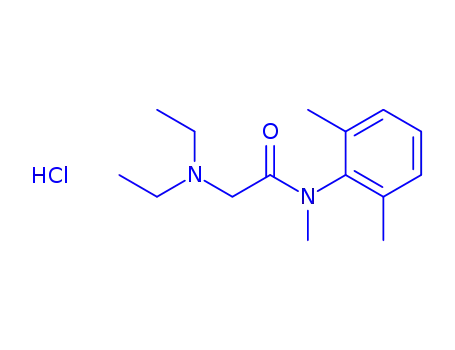 2-[(2,6-dimethylphenyl)(methyl)amino]-N,N-diethyl-2-oxoethanaminium chloride