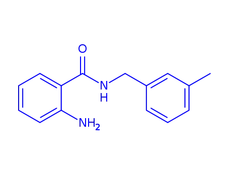 Molecular Structure of 717893-10-2 (2-AMINO N-( 3-METHYL BENZYL)BENZAMIDE)