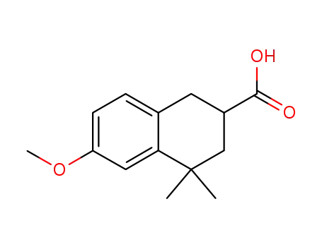 6-Methoxy-4,4-dimethyl-1,2,3,4-tetrahydro-naphthalene-2-carboxylic acid