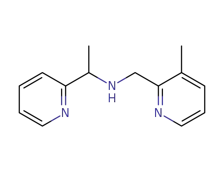 Molecular Structure of 780802-78-0 (2-Pyridinemethanamine,alpha-methyl-N-[(3-methyl-2-pyridinyl)methyl]-(9CI))