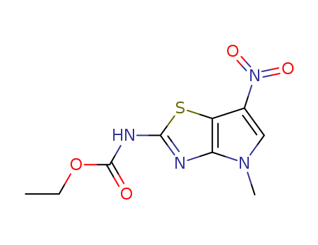 Ethyl 6-(hydroxy(oxido)amino)-4-methyl-4H-pyrrolo[2,3-d][1,3]thiazol-2-ylcarbamate cas  72083-57-9