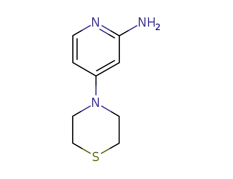 2-아미노-4-(4-티오모르폴리닐)피리딘