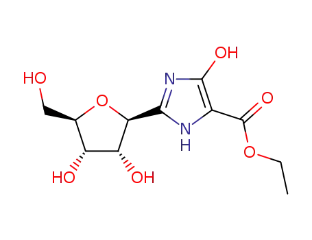Molecular Structure of 72161-14-9 (1,4-anhydro-1-{(5Z)-5-[ethoxy(hydroxy)methylidene]-4-oxo-4,5-dihydro-1H-imidazol-2-yl}pentitol)