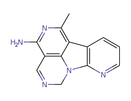 Molecular Structure of 78859-36-6 (4-AMINO-6-METHYL-2,5,10,10B-TETRAAZAFLUORANTHENE)