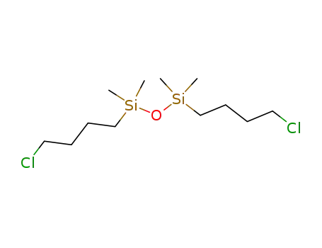 Molecular Structure of 72066-91-2 (1,3-Bis(4-chlorobutyl)-1,1,3,3-tetramethylpropanedisiloxane)