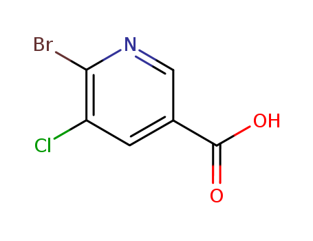 3-Pyridinecarboxylic acid, 6-bromo-5-chloro-