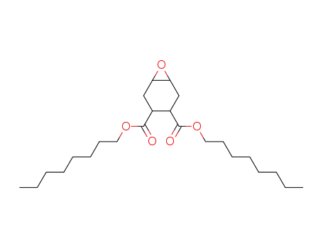 Molecular Structure of 7203-70-5 (Dioctyl-4,5-epoxyhexahydro-1,2-phthalate)