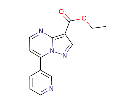 에틸 7-(피리딘-3-일)피라졸로[1,5-A]피리미딘-3-카르복실레이트