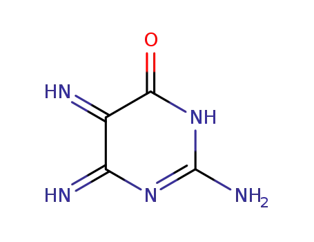 2,6-diamino-5-iminopyrimidin-4-one