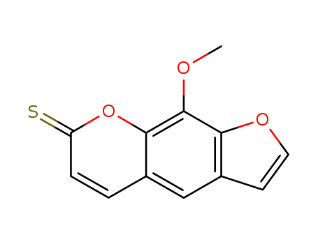 9-Methoxy-7H-furo(3,2-g)(1)benzopyran-7-thione