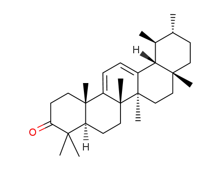 Molecular Structure of 72093-24-4 (Urs-9(11),12-dien-3-one)