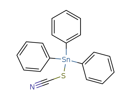Molecular Structure of 7224-23-9 (Triphenyl(thiocyanato)stannane)