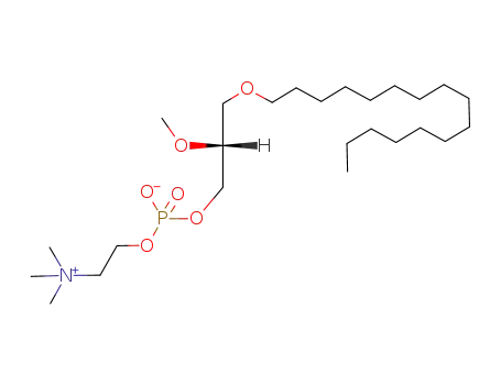 (2r)-3-(Hexadecyloxy)-2-methoxypropyl 2-(trimethylammonio)ethyl phosphate