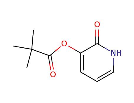 Molecular Structure of 71847-93-3 (Propanoic acid, 2,2-dimethyl-, 1,2-dihydro-2-oxo-3-pyridinyl ester (9CI))