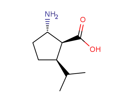 (1S,2S,5R)-2-amino-5-isopropylcyclopentane-1-carboxylic acid