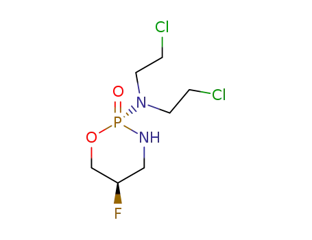 Molecular Structure of 78542-60-6 (trans-5-Fluorocyclophosphamide)