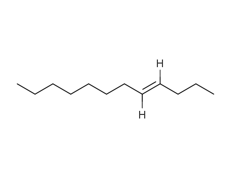 Molecular Structure of 7206-15-7 ((E)-4-Dodecene)