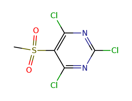 2,4,6-TRICHLORO-5-(METHYLSULFONYL)PYRIMIDINE