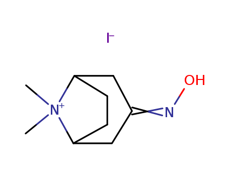 8-Azoniabicyclo[3.2.1]octane,3-(hydroxyimino)-8,8-dimethyl-, iodide (1:1) cas  72196-99-7