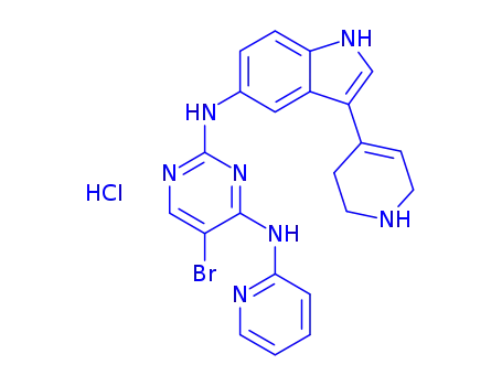 5-broMo-N4-(pyridin-2-yl)-N2-(3-(1,2,3,6-tetrahydropyridin-4-yl)-1H-indol-5-yl)pyriMidine-2,4-diaMine