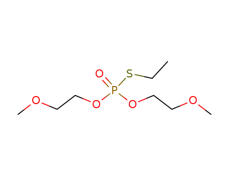 Molecular Structure of 72197-80-9 (S-ethyl O,O-bis(2-methoxyethyl) thiophosphate)