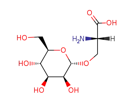 Molecular Structure of 78609-14-0 (O-mannopyranosylserine)