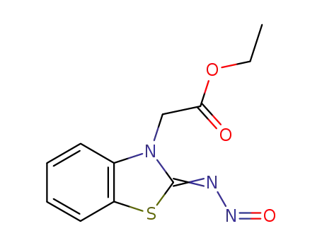 (2-nitrosoimino-benzothiazol-3-yl)-acetic acid ethyl ester