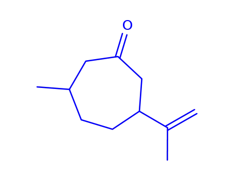Cycloheptanone, 3-methyl-6-(1-methylethenyl)-