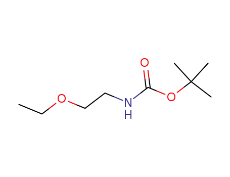 Molecular Structure of 722537-53-3 (Carbamic acid, (2-ethoxyethyl)-, 1,1-dimethylethyl ester (9CI))